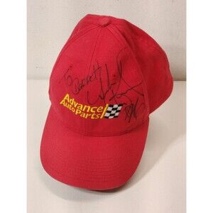 Autographed Advance Auto Parts Motorsports Mens The Cruzer Adjustable Hat Cap
